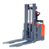 Everlift 1.5T 3-3.5M Stand-On Truck Double Lift Electric Stacker Self Load Lifting Pallet Stacker Forklift 