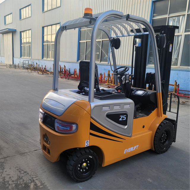 Electric Forklift 2.5 ton Everlift FB25E Mini Electric Forklift 2500kg 3m Lifting Height with High Quality