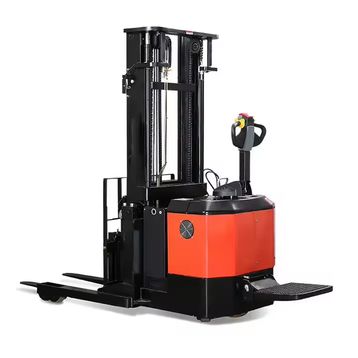 Everlift 1.5 ton electric forklifts single scissor reach truck electric ...