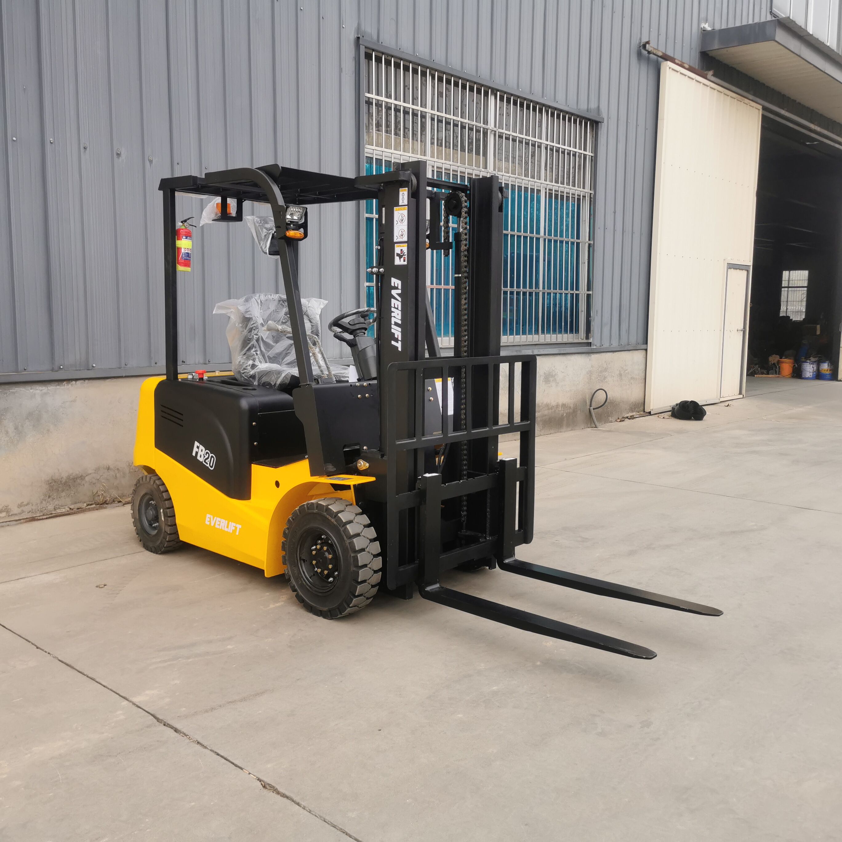 FB20 CE ISO Electric Forklift 2000KG Everlift FB20 Mini Electric Forklift 3-6m Lifting Height with High Quality