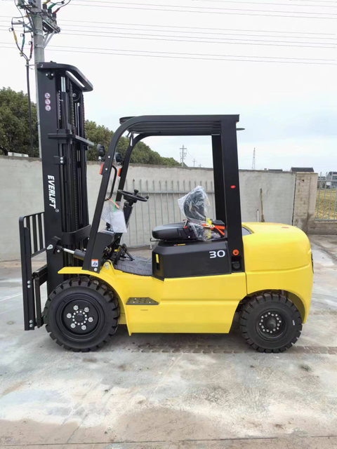 Forklift Diesel Forklifts Price 2500kg 3000kg 3500kg 3m-6m Triplex Mast Lpg Gasoline Forklifts Solid Tires Side Shifter