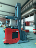 Everlift 2 Ton 6 M Double Scissor Reach Truck Electric Stacker Forklift Seated With Narrow Aisle China Forklift