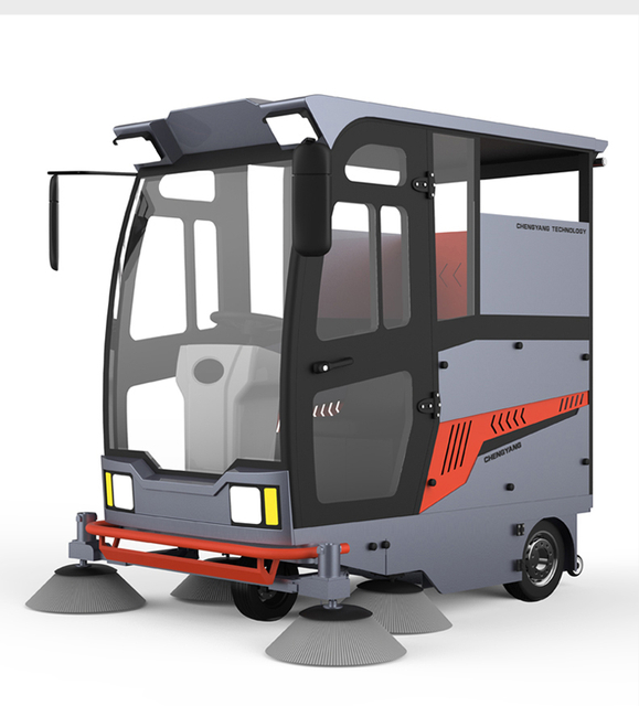 Everlift M-2100 Piloted Sweeper