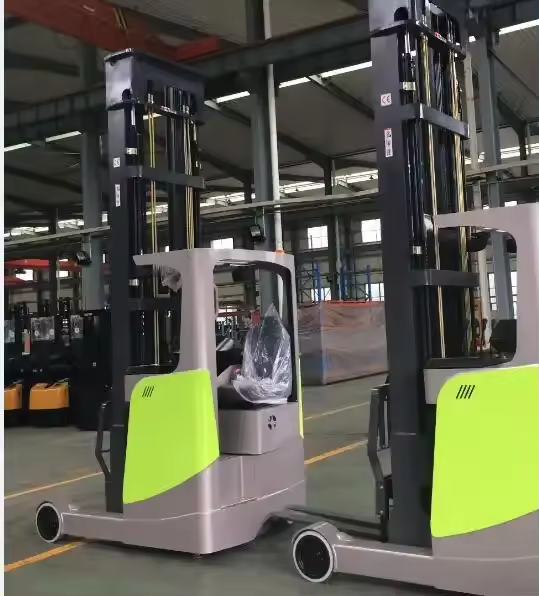 Everlift 2000kg 5m -7.5m Reach Truck Forklift for Cold Storage Electric Stacker Factory Price CE ISO Forklift Price