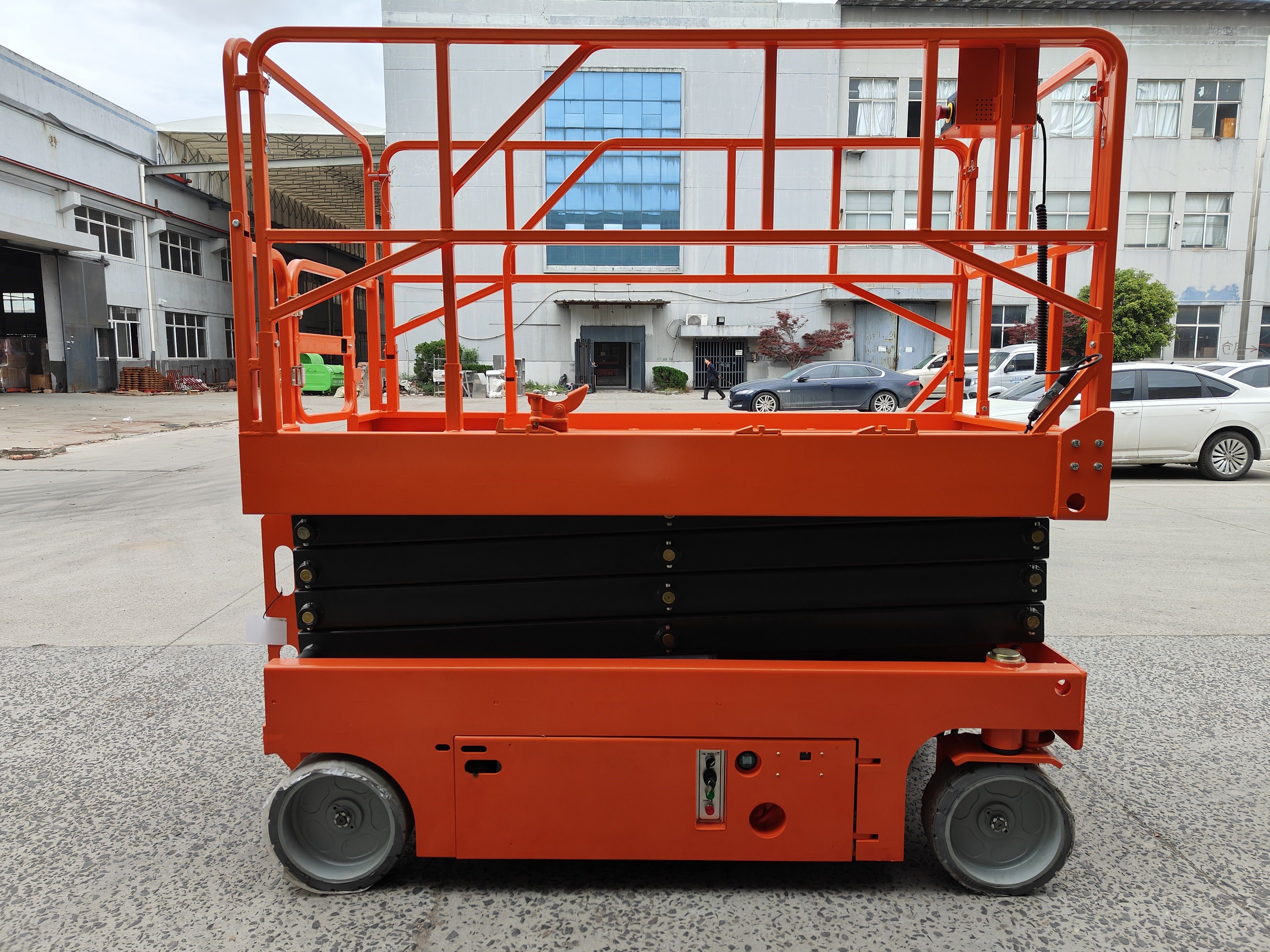 6M 8M Whole-Electromotion Scissor-Type Aloft Lifting Platform Forklift Platform 