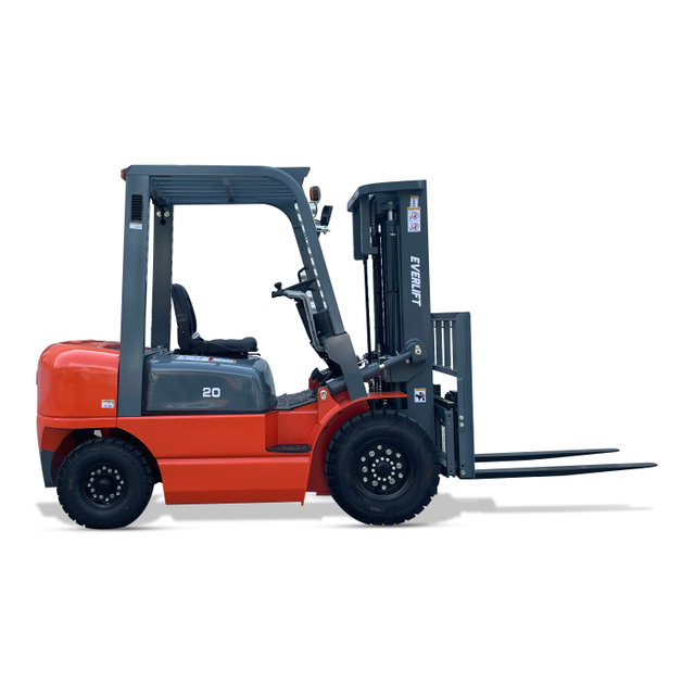 Everlift Diesel Forklifts FD20 2Ton 3m With Japanese Nissan ISUZU Mitsubishi Engine Forklift Truck