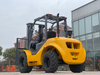 Everlift Diesel Forklifts 4WD FD35 3.5Ton 3m With Japanese Nissan ISUZU Mitsubishi Engine Forklift Truck