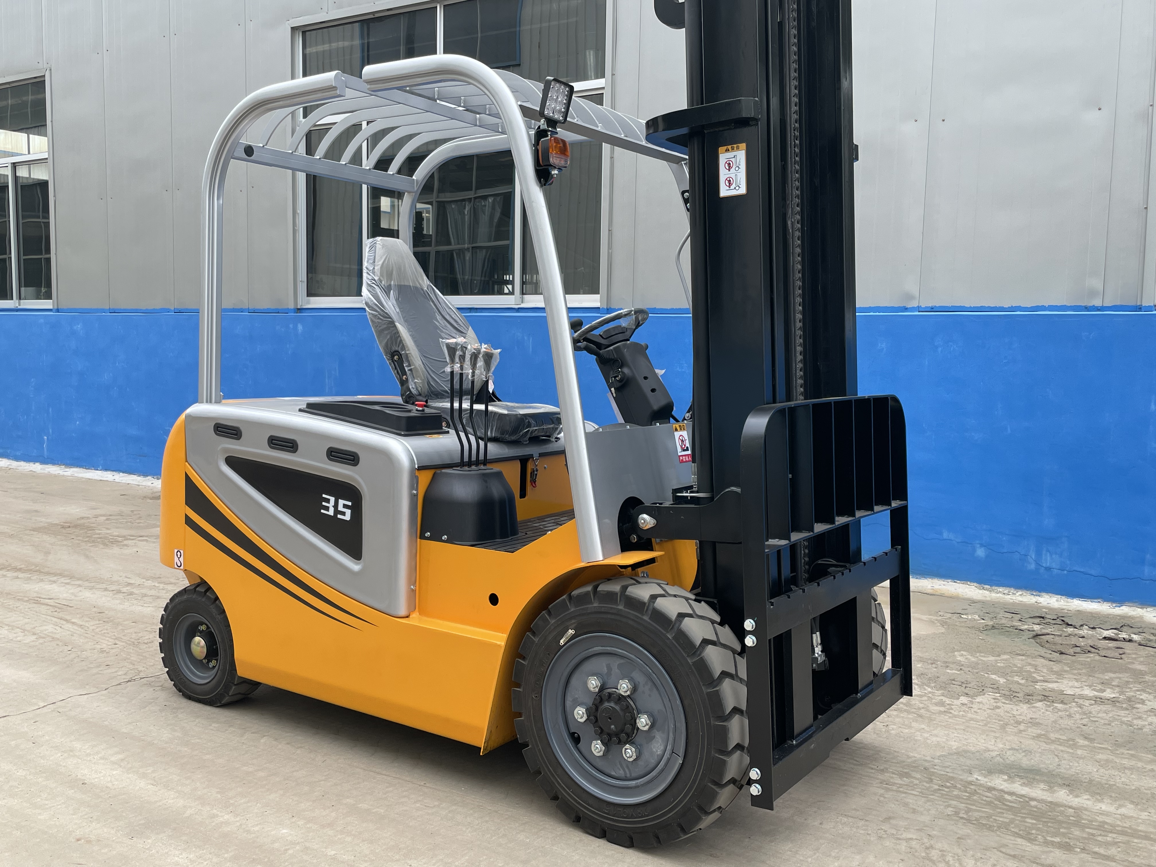 FB35E CE ISO Electric Forklift 3500KG Everlift FB35 Mini Electric Forklift 3-6m Lifting Height with High Quality
