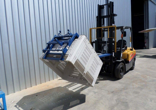 Bin Tipper Forklift Attachment &Parts From Everlift