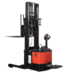 Everlift 1.5 Ton Electric Forklifts Single Scissor Reach Truck Electric Stacker with Scissors AC Motor Walkie Stacker