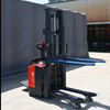 Everlift 1.5T 3-3.5M Stand-On Truck Double Lift Electric Stacker Self Load Lifting Pallet Stacker Forklift 