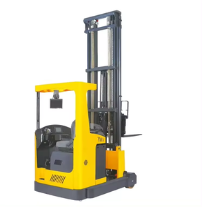 Everlift Double Deep Reach Truck Electric 1500kg 2000kg Scissor Forklift with 8m 10m Lifting