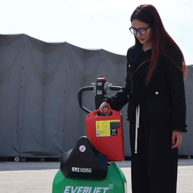 Everlift ELEP-15A/18A/20A(Li3N) 1500kg 1800kg 2000kg 1.5ton 1.8ton 2ton Lithium Battery Good Price Electric Pallet Jack