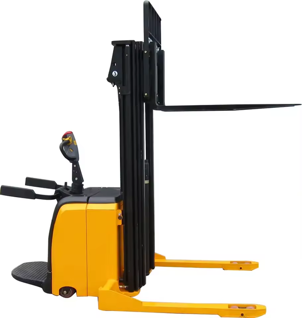 Everlift 1.6 Ton 2 Ton Rider Electric Stacker electric small radius reach electric stacker price EPS is optional fully electric stacker