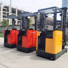 Everlift Forklift Factory Price 1ton 1.5ton 2ton 2.5ton 8000mm 3-stage Mast Seated Type Hydraulic Fully Electric Reach Truck