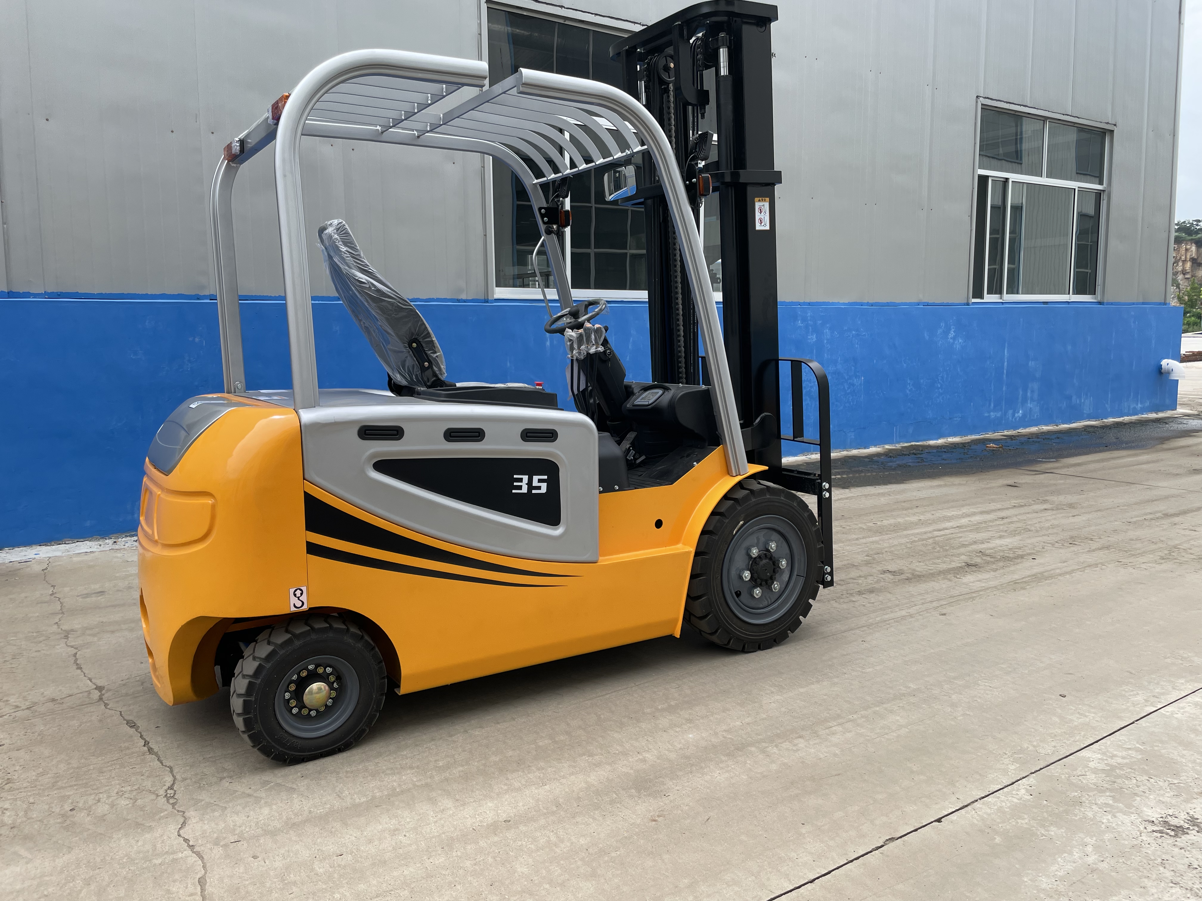 FB35E CE ISO Electric Forklift 3500KG Everlift FB35 Mini Electric Forklift 3-6m Lifting Height with High Quality