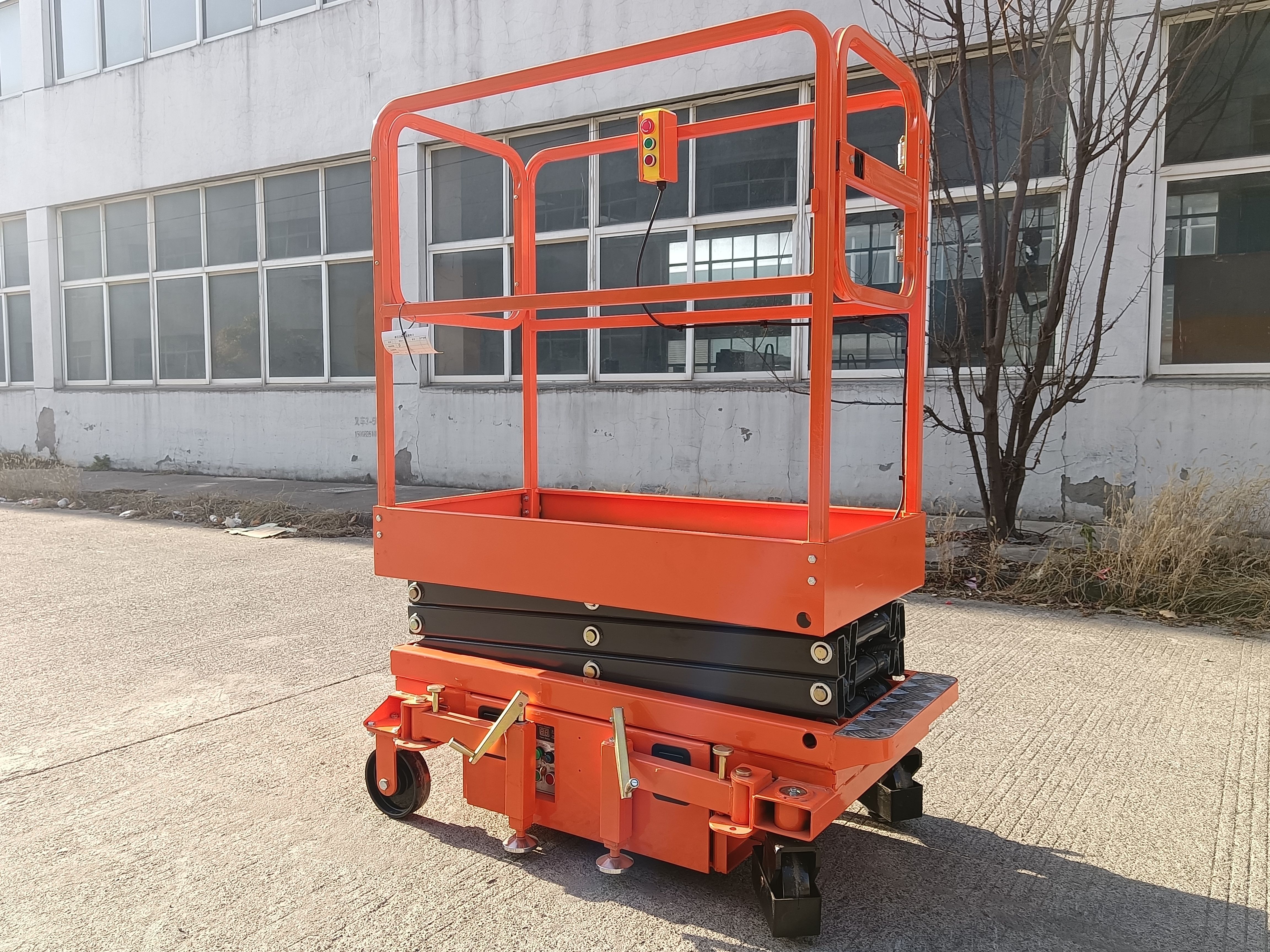 Tiny 3M 4M 4M Work Platform Electric Scissor Lift 300Kg Aerial Work Platform