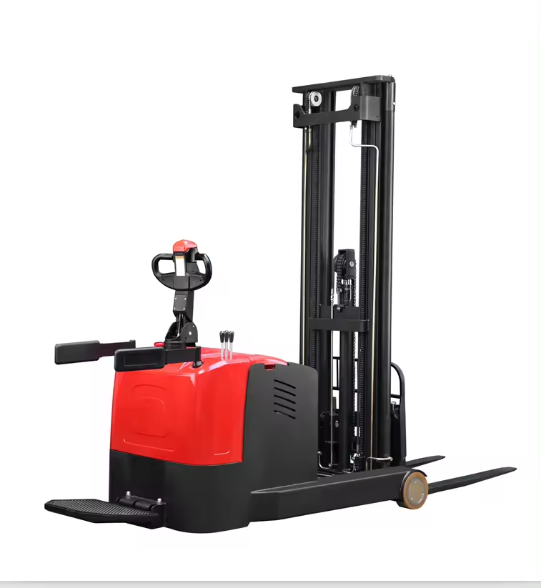 Everlift 2ton 1.5ton 1.2ton 1.6m 2.5m/3m/3.5m/4m/4.5m/5m/5.5m/6m Reach Pallet Stacker Reach Truck Forklift Forward/backward Titling And EPS Reach Walkie Stacker
