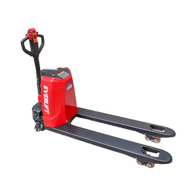 Everlift 1.5ton 2ton Lifting Height 200mm Lithium Battery Powered Electric Pallet Truck 