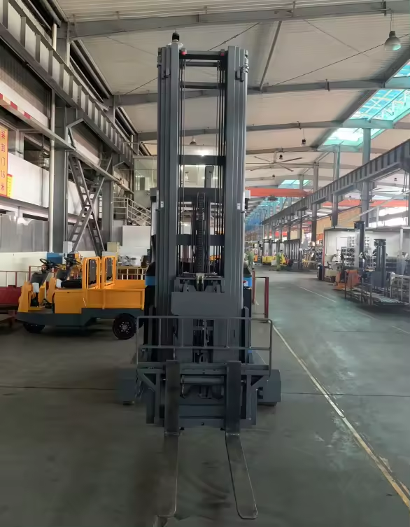 Everlift Double Deep Reach Truck Electric 1500kg 2000kg Scissor Forklift with 8m 10m Lifting
