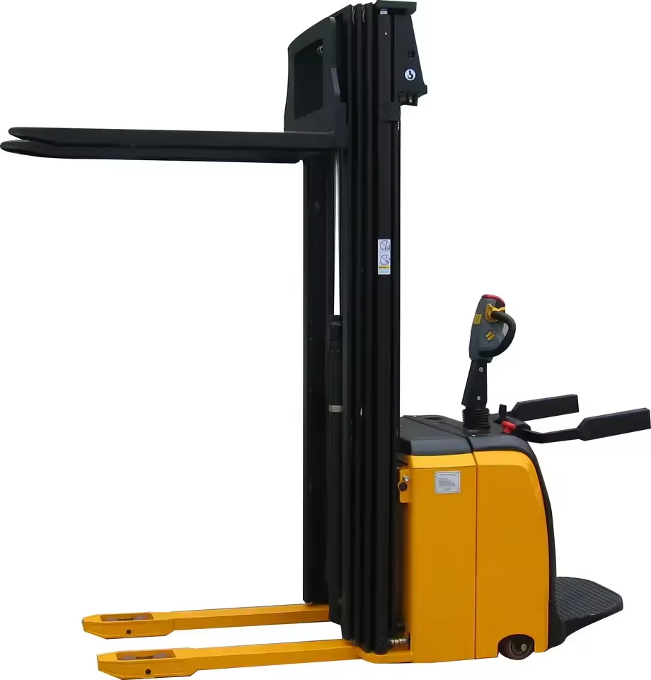 Everlift 1.6 Ton 2 Ton Rider Electric Stacker electric small radius reach electric stacker price EPS is optional fully electric stacker