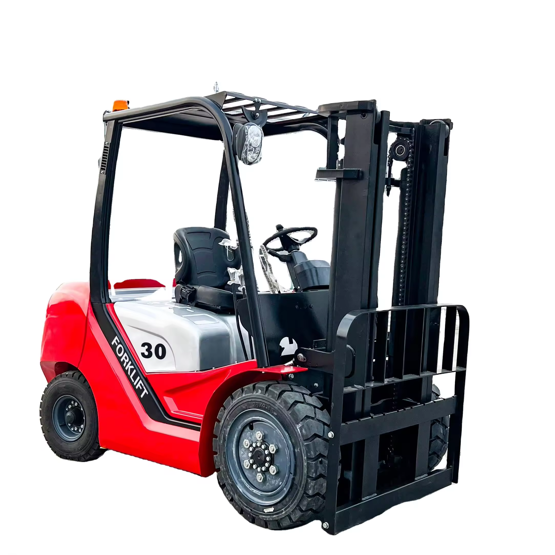 Everlift Forklift Diesel Forklifts Price FD30 3000kg 3500kg 3m-6m Triplex Mast Forklifts Solid Tires Side Shifter