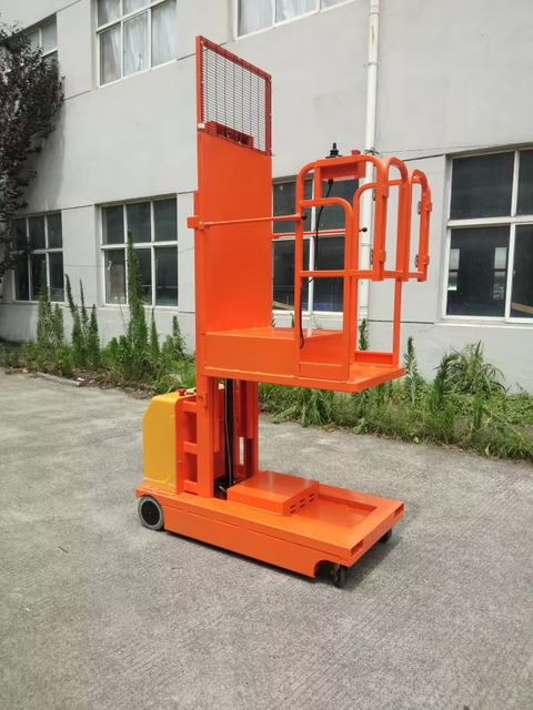 3M 4M 4.5M Warehouse Picker Self-Propelled Whole-Electromotion Aerial Order Picker Mobile Work Platform