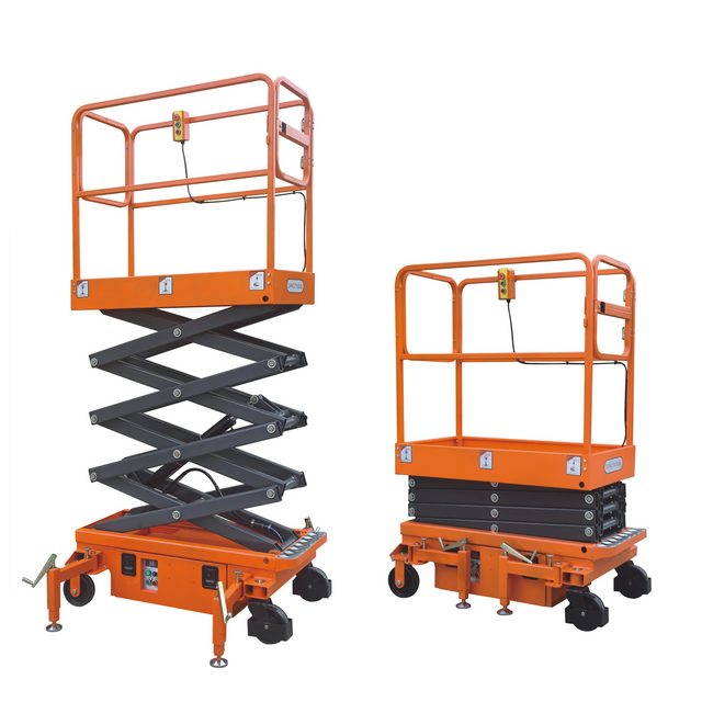 Tiny 3M 4M 4M Work Platform Electric Scissor Lift 300Kg Aerial Work Platform