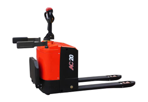 2 Ton 2.5 Ton 3 Ton Electric Ride-on Pallet Truck with USA CURTIS AC Driving System Maintenance Free Battery ELEP-20/25/30