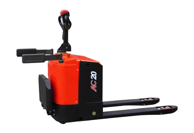 2 Ton 2.5 Ton 3 Ton Electric Ride-on Pallet Truck with USA CURTIS AC Driving System Maintenance Free Battery ELEP-20/25/30