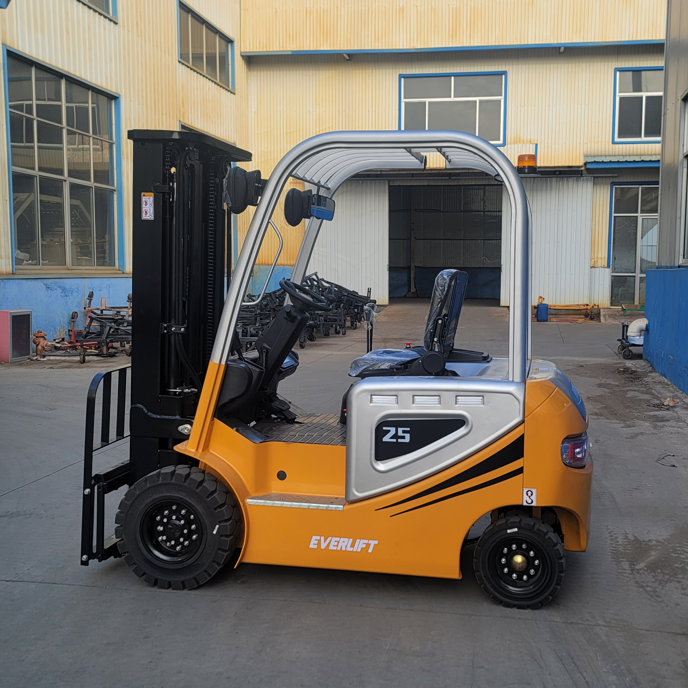 Electric Forklift 2.5 ton Everlift FB25E Mini Electric Forklift 2500kg 3m Lifting Height with High Quality